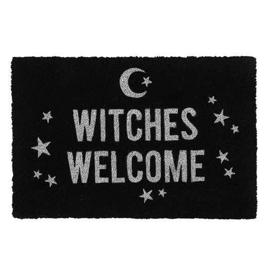 Black Witches Welcome Doormat